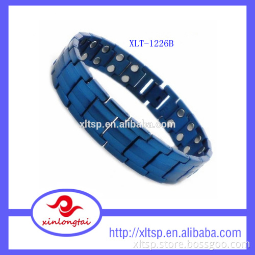 2016 New design titanium magnetic therapy bracelet